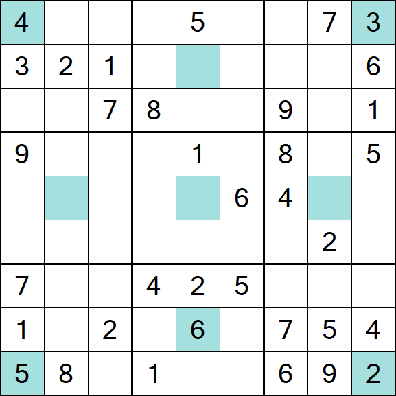 Girandola Sudoku - Moyen