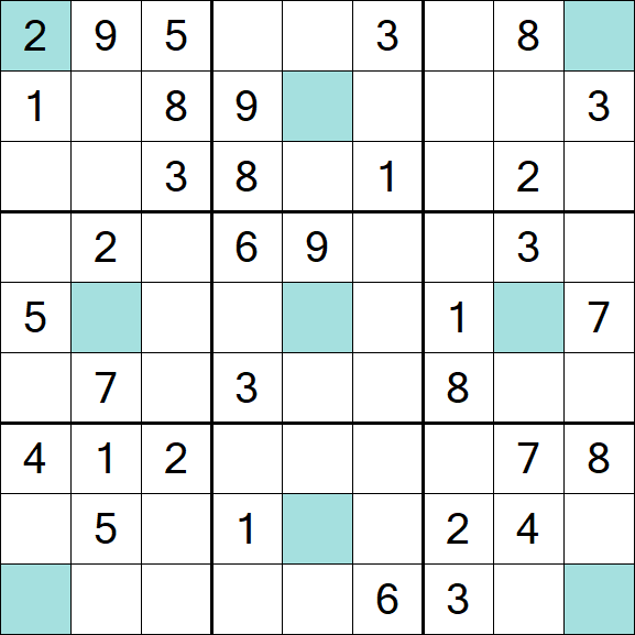 Girandola Sudoku - Moyen