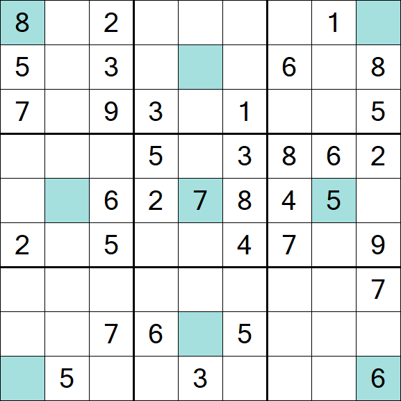 Girandola Sudoku - Moyen