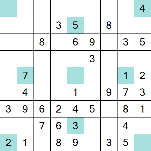 Girandola Sudoku - Moyen