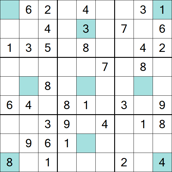 Girandola Sudoku - Moyen