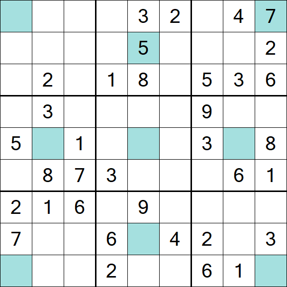 Girandola Sudoku - Moyen