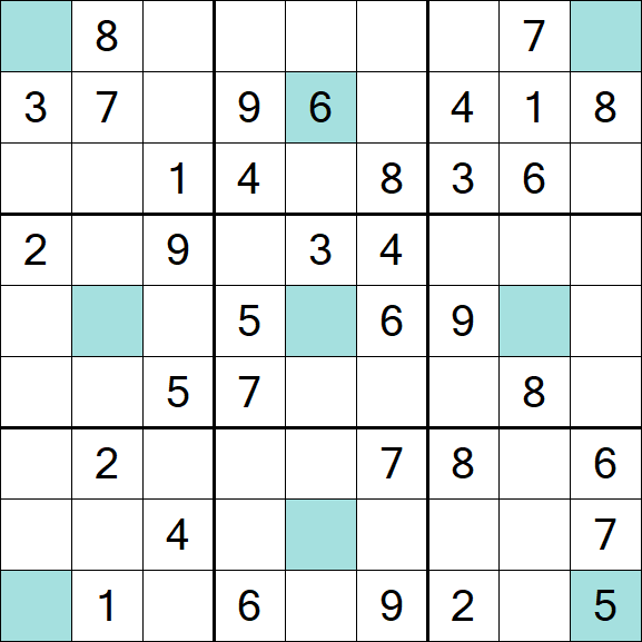 Girandola Sudoku - Moyen