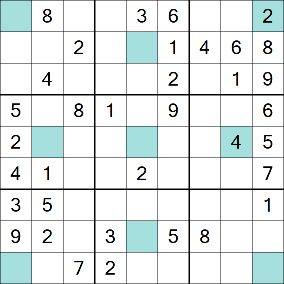 Girandola Sudoku - Moyen