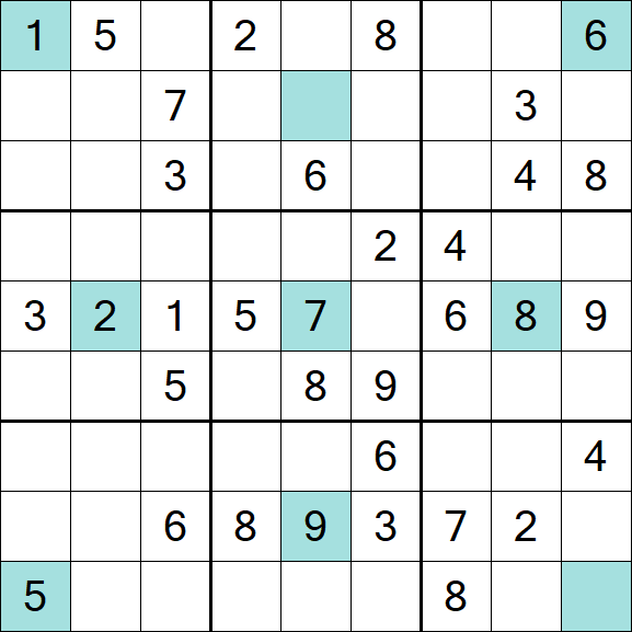 Girandola Sudoku - Moyen