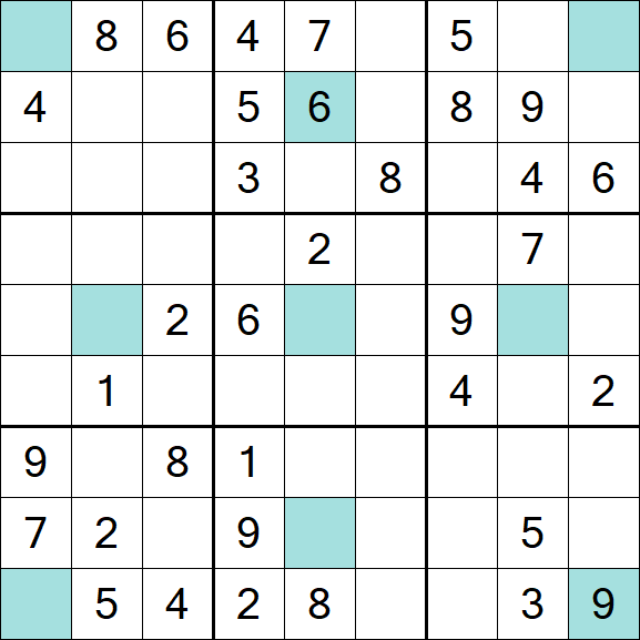 Girandola Sudoku - Moyen