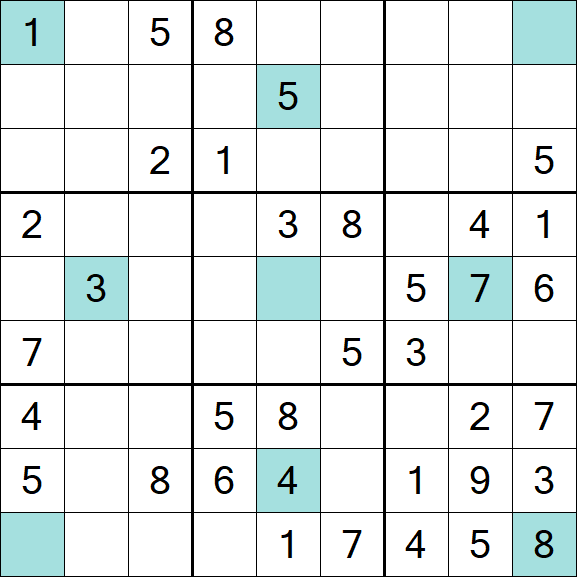 Girandola Sudoku - Medium