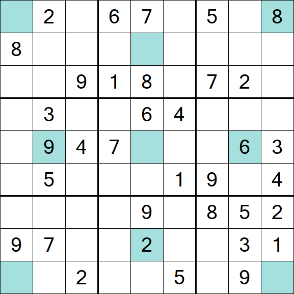 Girandola Sudoku - Medio