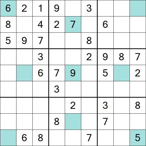 Girandola Sudoku - Medio