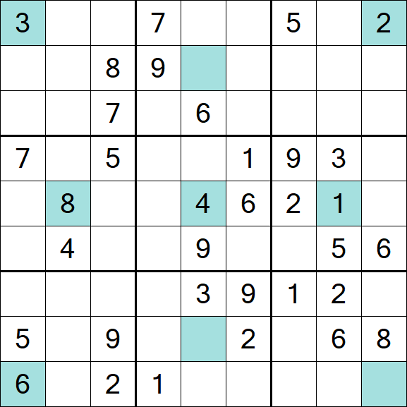 Girandola Sudoku - Medio