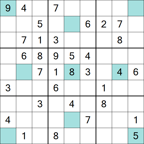 Girandola Sudoku - Medium