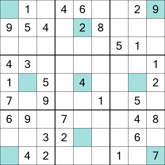 Girandola Sudoku - Medio
