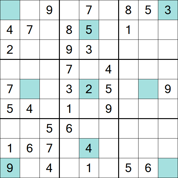 Girandola Sudoku - Medio