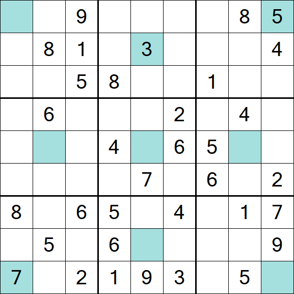 Girandola Sudoku - Medio