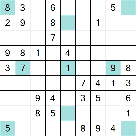 Girandola Sudoku - Medio