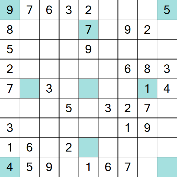 Girandola Sudoku - Medio