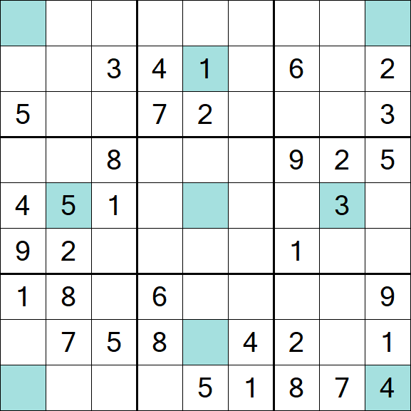 Girandola Sudoku - Medio