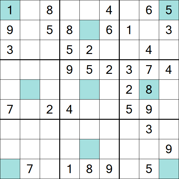 Girandola Sudoku - Medio