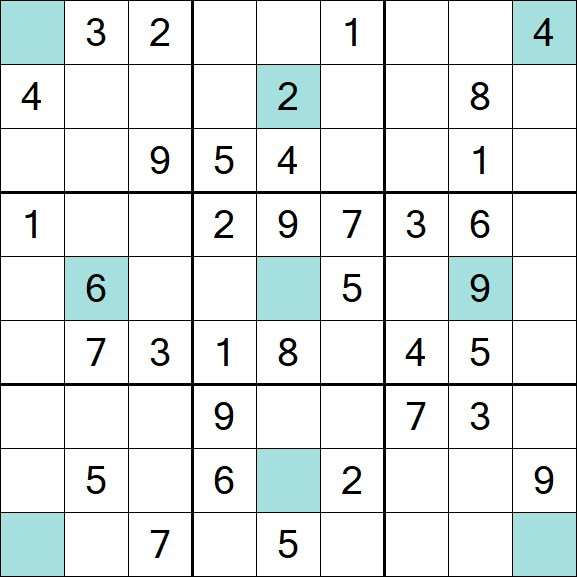 Girandola Sudoku - Moyen
