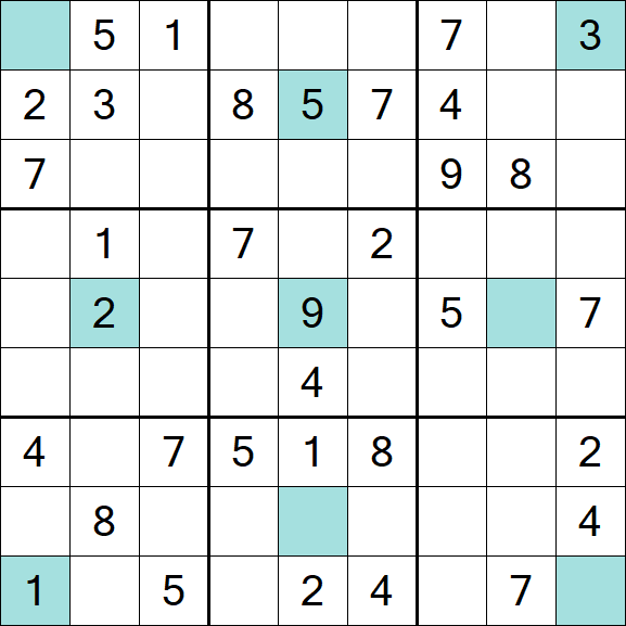 Girandola Sudoku - Medio