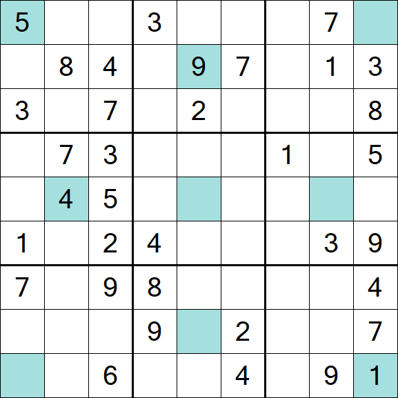 Girandola Sudoku - Medio