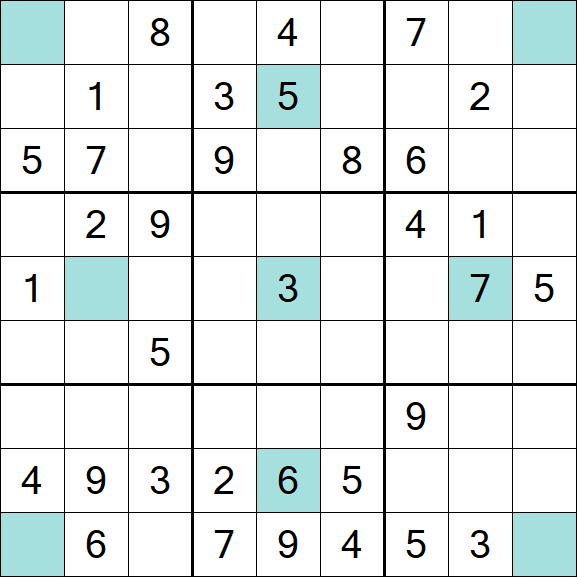 Girandola Sudoku - Medio