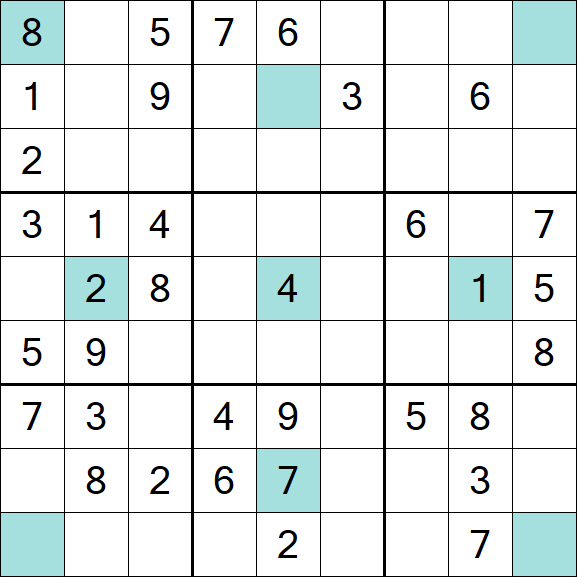 Girandola Sudoku - Medio
