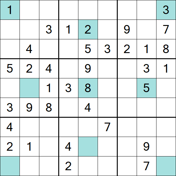 Girandola Sudoku - Medio