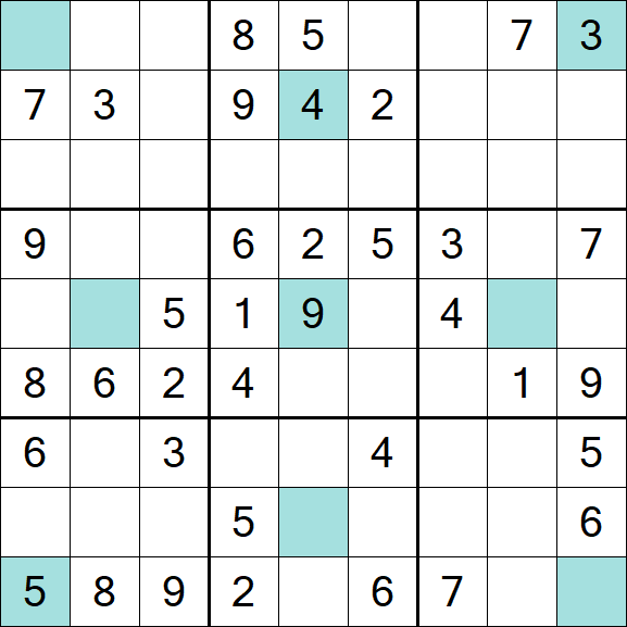 Girandola Sudoku - Medium