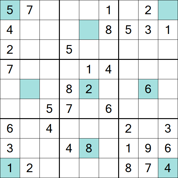 Girandola Sudoku - Medium