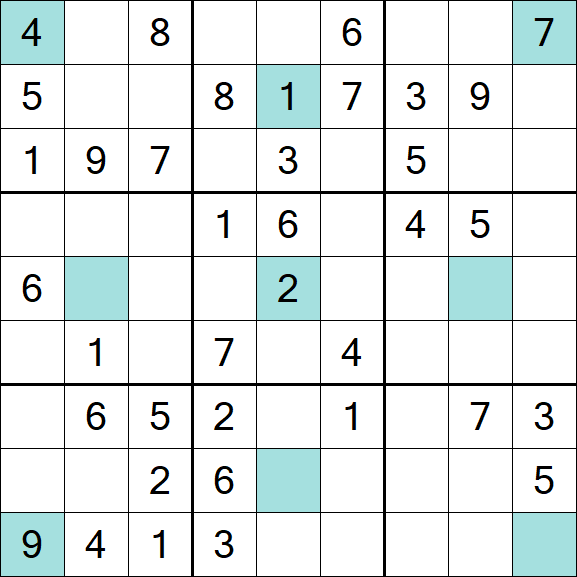 Girandola Sudoku - Médio