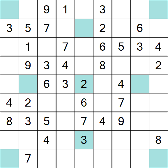 Girandola Sudoku - Médio