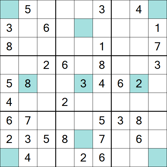 Girandola Sudoku - Médio