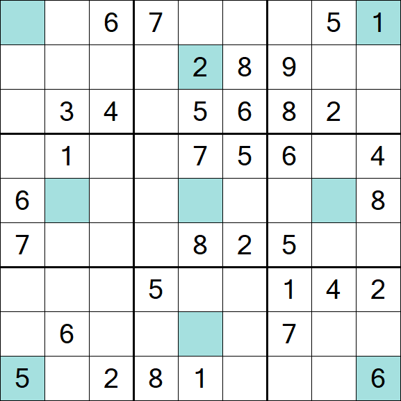 Girandola Sudoku - Médio