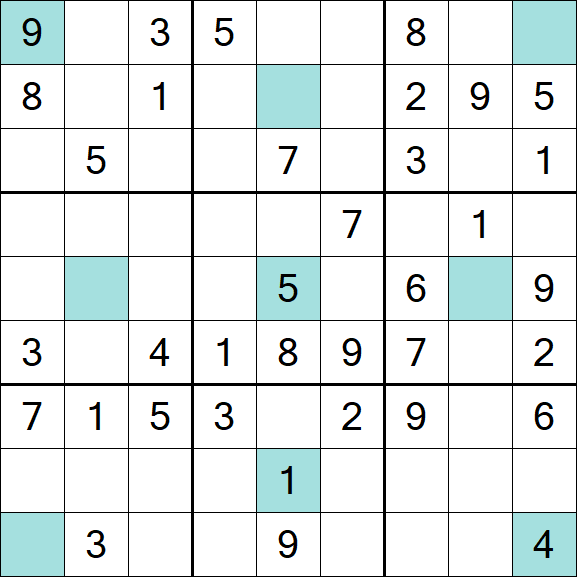 Girandola Sudoku - Médio