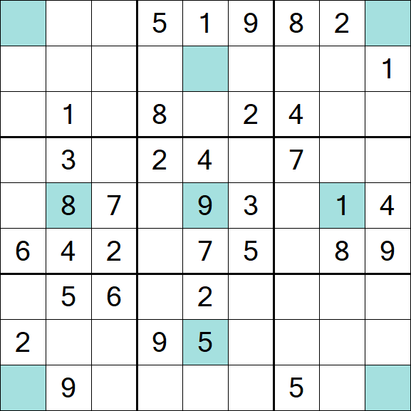 Girandola Sudoku - Médio