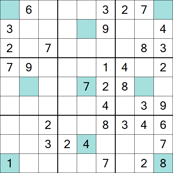 Girandola Sudoku - Mittel
