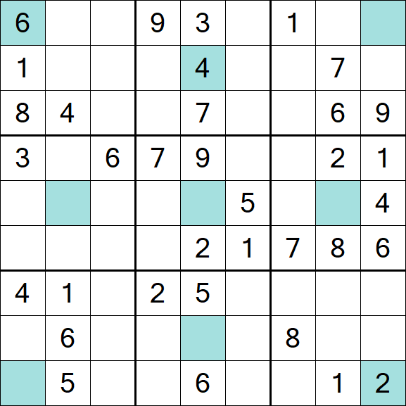 Girandola Sudoku - Médio