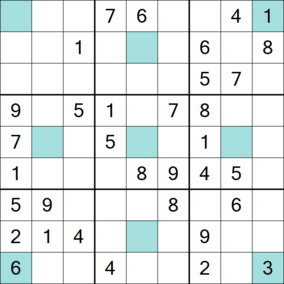 Girandola Sudoku - Médio
