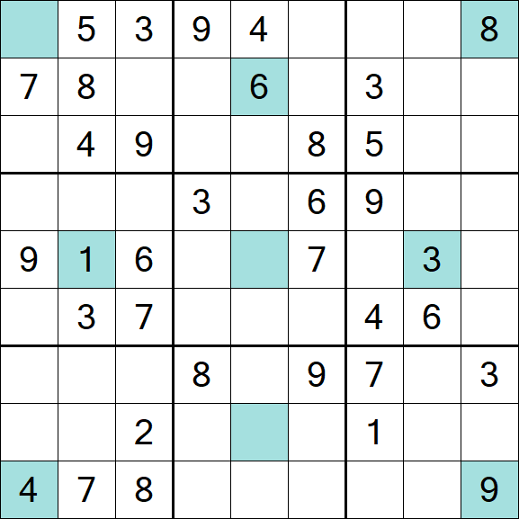 Girandola Sudoku - Médio