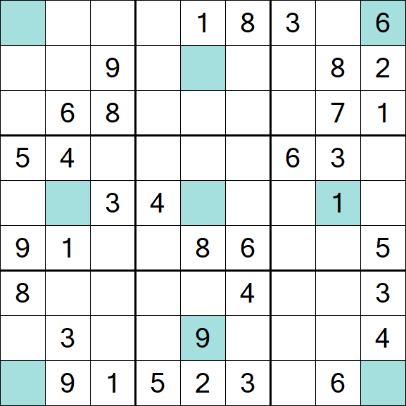 Girandola Sudoku - Médio