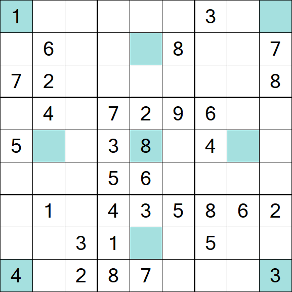 Girandola Sudoku - Médio