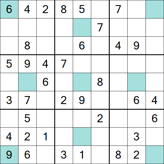Girandola Sudoku - Médio