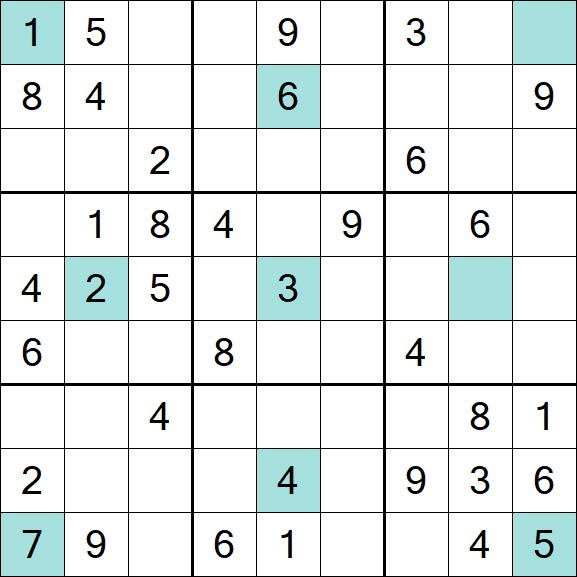 Girandola Sudoku - Médio