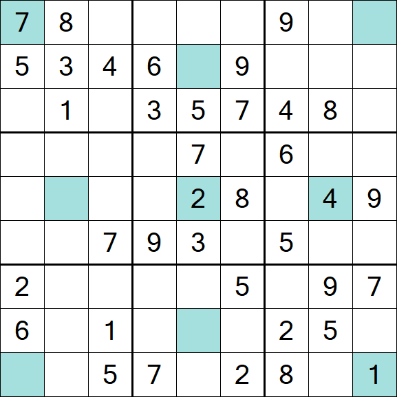 Girandola Sudoku - Medium