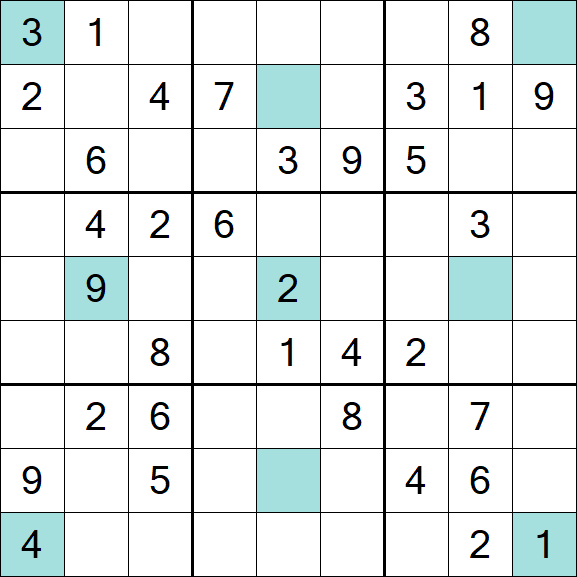 Girandola Sudoku - Médio