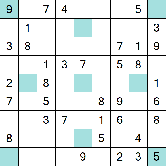 Girandola Sudoku - Médio