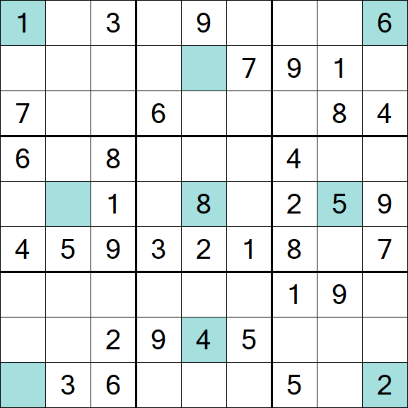 Girandola Sudoku - Médio