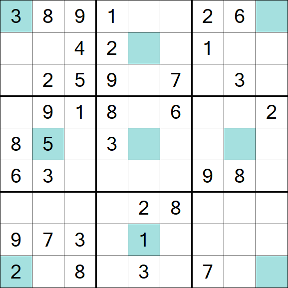 Girandola Sudoku - Médio