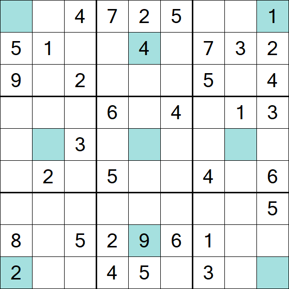 Girandola Sudoku - Médio